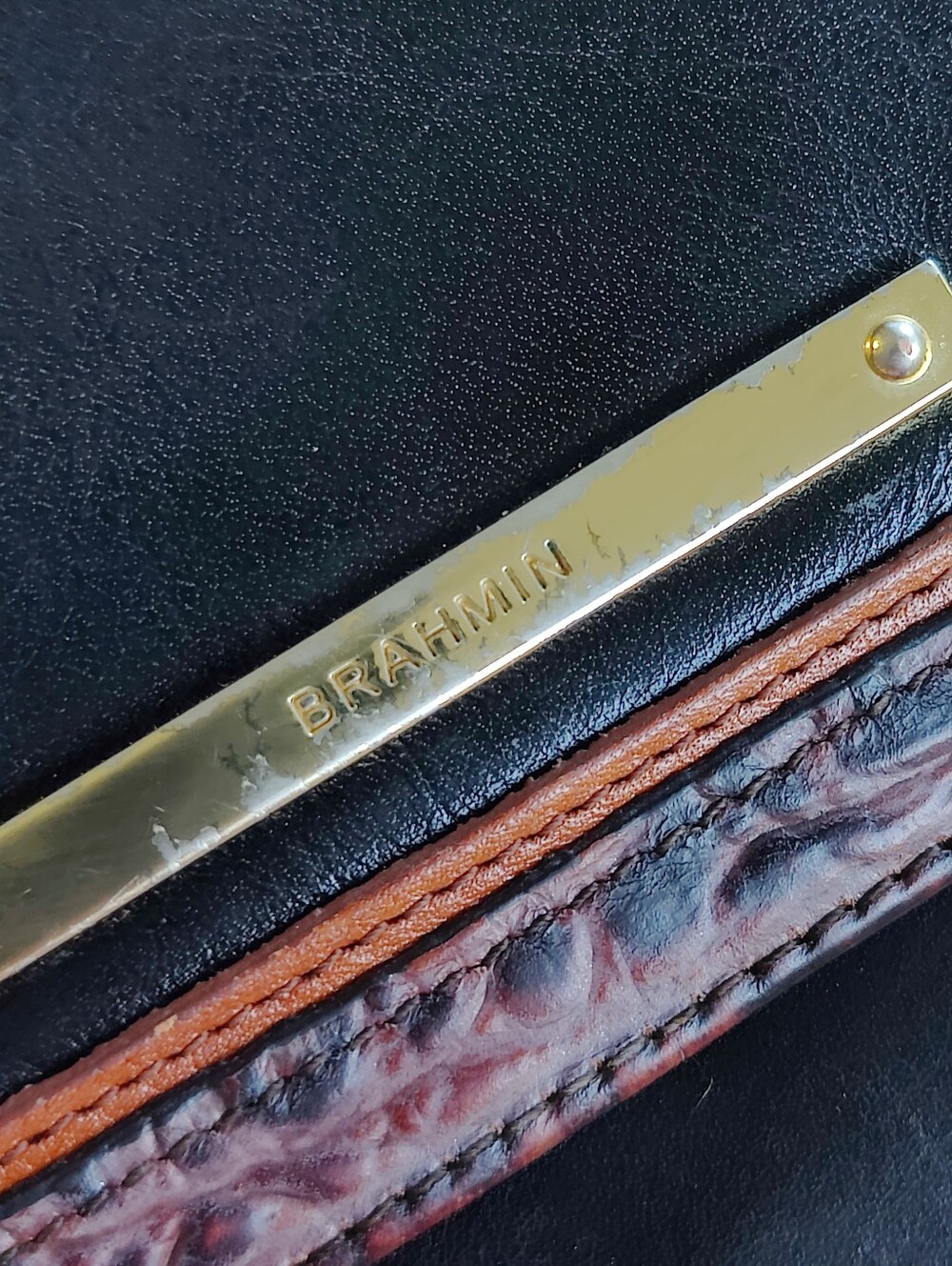 Vintage Brahmin Wallet - Picture 2 of 6